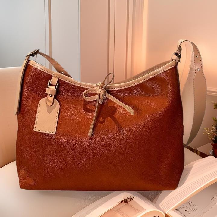 新款转山转水时尚水桶包斜挎包carryall小号通勤托特包单肩包女包