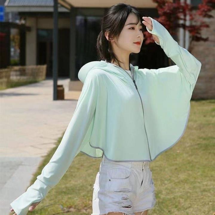 JX防晒衣女2024新款夏季防紫外线宽松透气薄款大码外套潮防晒服