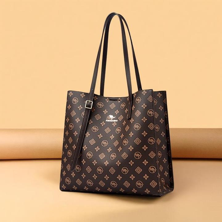 袋鼠品牌皮包托特包女士2025新款时尚百搭日常通勤大容量单肩包软