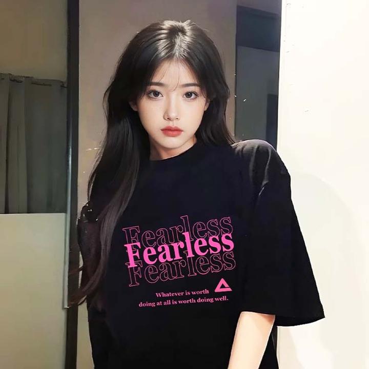 匹克黑色夏季T恤短袖常规款印花百搭韩版女宽松休闲常规圆领情侣