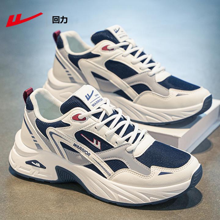 回力老爹鞋男2025新款透气网面厚底增高ins风潮鞋百搭跑步鞋爆款