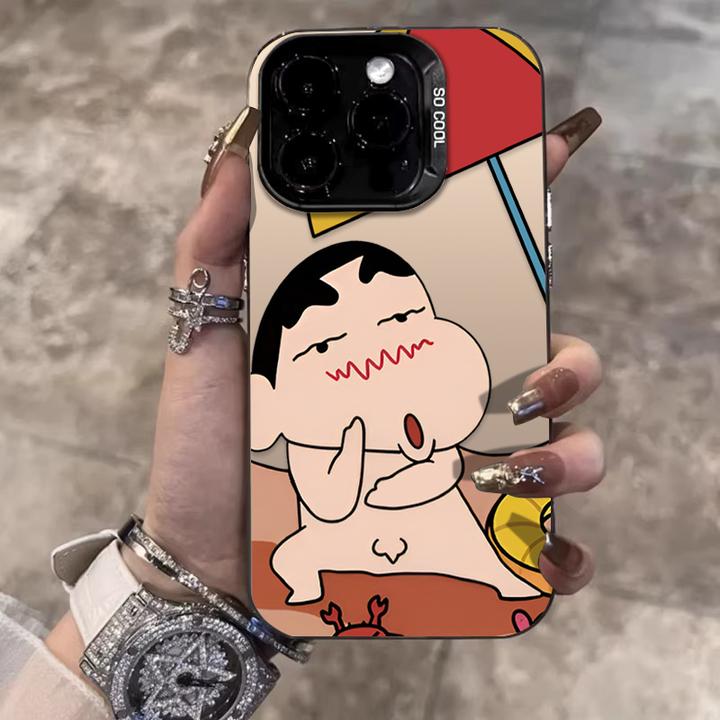 海边小新适用苹果16promax手机壳iPhone15硅胶14保护套17新款卡通