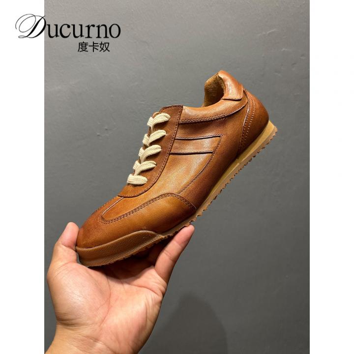 高端英伦平底低帮轻便德训秋季男生上班增高男士开车休闲男鞋皮鞋