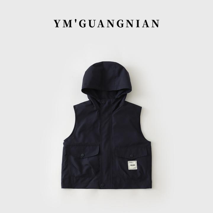 【幼棉光年】秋季街头百搭儿童休闲洋气百搭马甲3221758