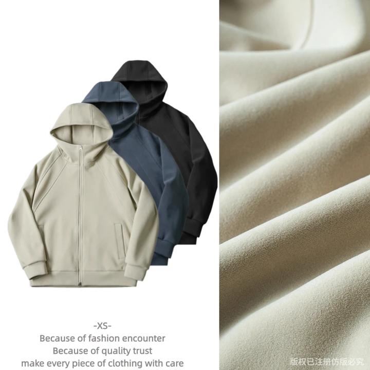 【糯米绒】2025年新款原创夹克时尚连帽宽松潮流加厚保暖男女同款