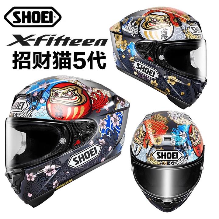 SHOEI X15全盔男款摩托车头盔印度站招财猫5代头盔红蚂蚁8代全盔