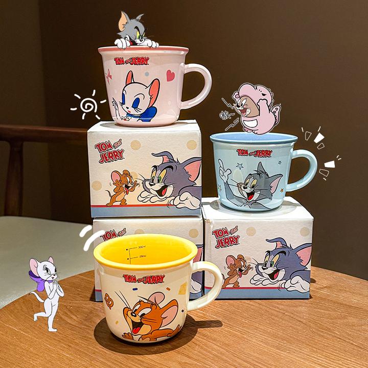 猫和老鼠马克杯高颜值宿舍新款生日礼物情侣水杯家用陶瓷喝水杯子