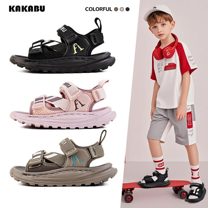 夏季魔术贴舒适儿童凉鞋儿童沙滩鞋儿童夏季鞋子百搭休闲童鞋200