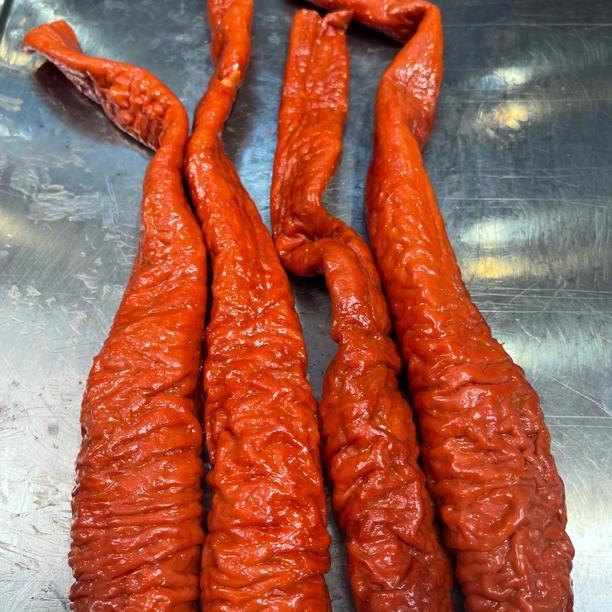 公主哥带油大肠头去油率百分之九十左右吃不了油腻的勿拍顺丰包邮