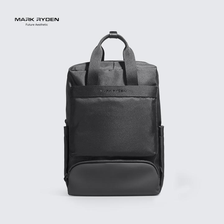 马可莱登双肩包男士大容量旅游轻便小背包电脑包新款通勤书包女