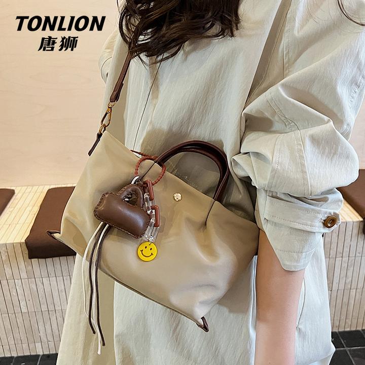 tonlion/唐狮女士斜挎小包 ins风大容量女款手提包轻便时尚单肩包