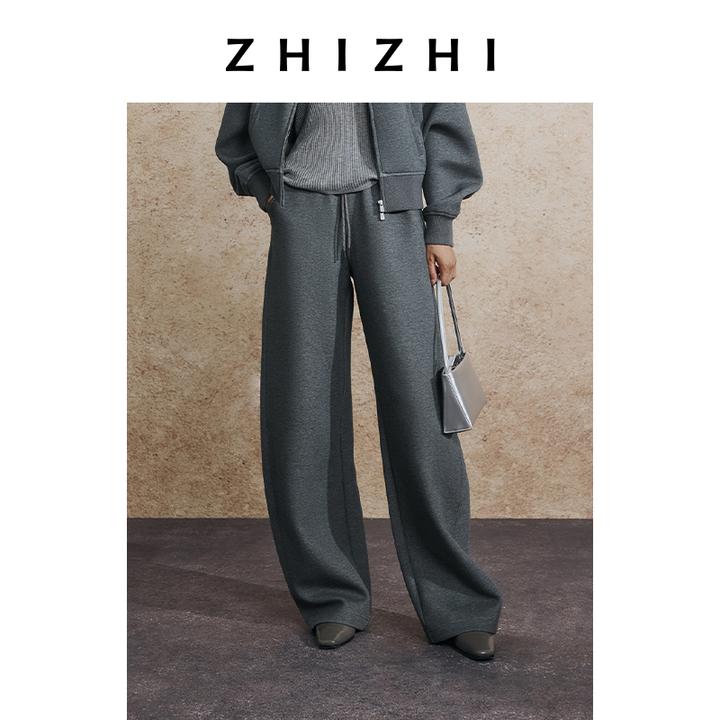 致知 极相思 弯空气层卫裤25年秋季新款修饰腿型ZZ2EAWK1007