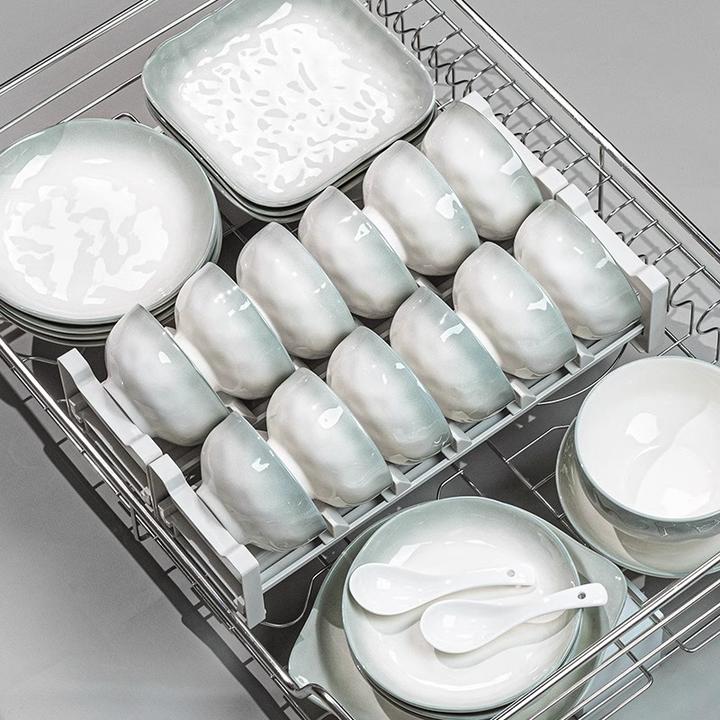 釉下彩餐具套装2025新款高级感乔迁碗盘餐具套装家庭用陶瓷米饭碗