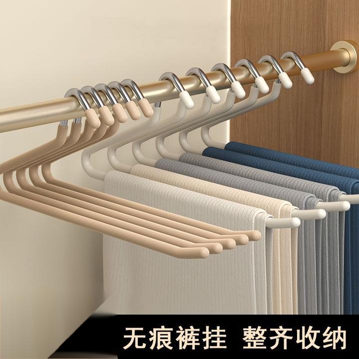 多功能高档鹅型特粗成人防滑裤架无痕衣柜家用裤子收纳神器裤子架