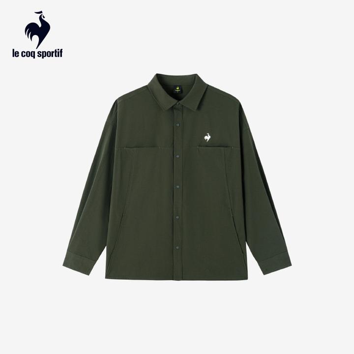 【骑行】乐卡克法国公鸡25年秋季男女同款长袖衬衫外套L253UCNCWL02