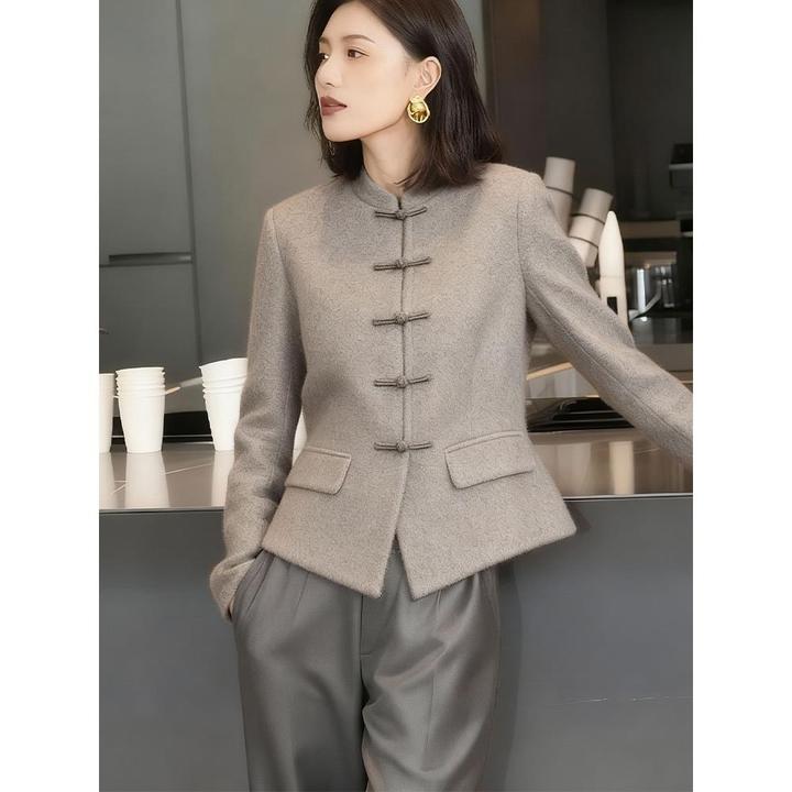 气质高端独特漂亮新中式女装国风外套女2025秋季新款唐装复古上衣