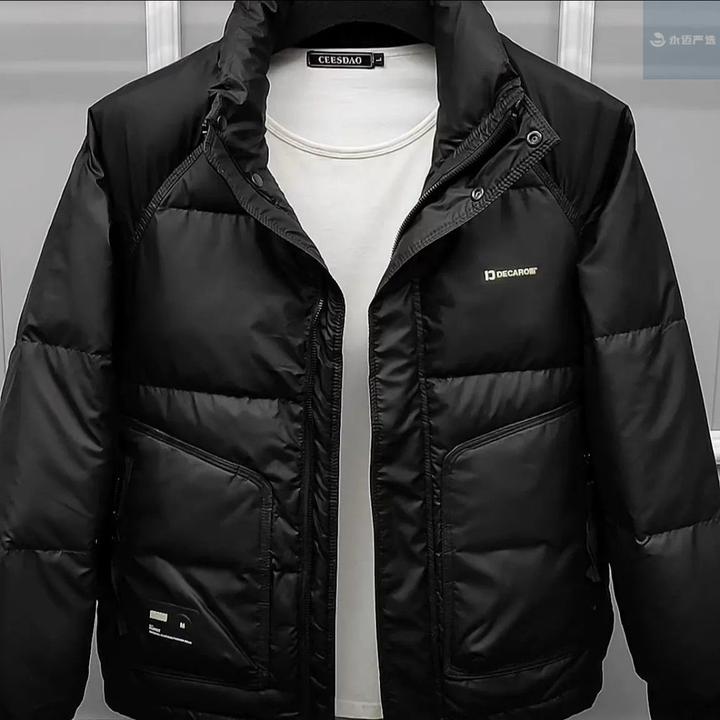 冬季2024棉服男士短款潮牌立领加厚新款休闲保暖外套百搭秋冬棉衣