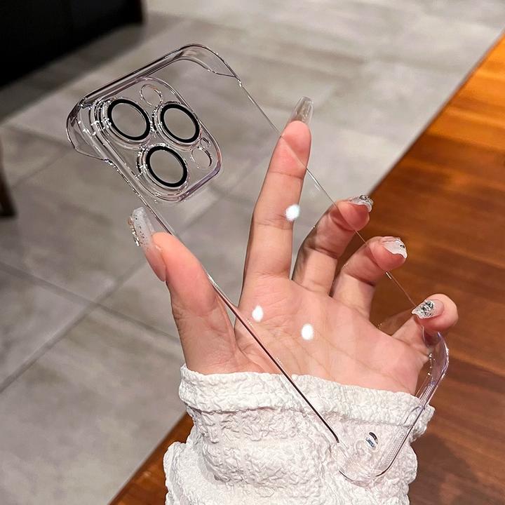 夏季散热无边框适用苹果16手机壳iphone15promax新款13/12不发黄