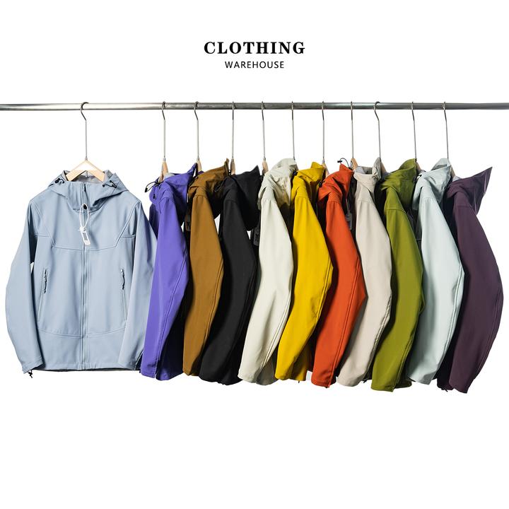 绿野行者！立体剪裁！秋季男士外贸户外机能三防软壳冲锋衣夹克潮