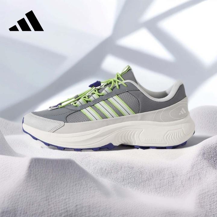 adidas阿迪达斯流光风跑鞋男女运动鞋跑步鞋2025新款休闲鞋JS4353