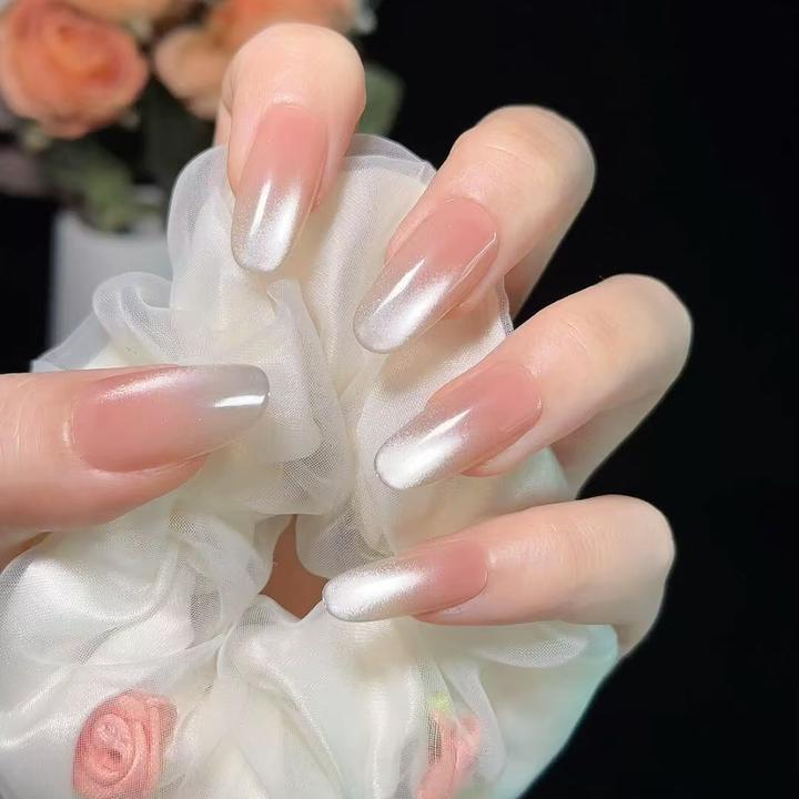 【追光】高级感渐变猫眼美甲片穿戴甲2025爆款美甲新款日常穿戴甲片