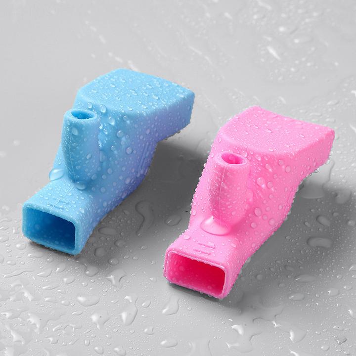 硅胶水龙头延长器接头儿童宝宝洗手器导水槽防溅引水器延伸器水嘴