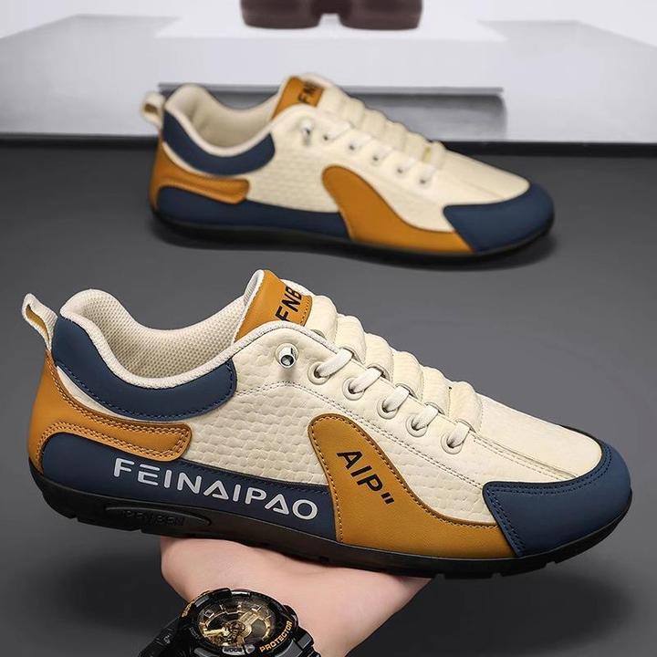 俞兆林阿甘男鞋夏透气软底运动板鞋男士一脚蹬懒人上班休闲豆豆鞋