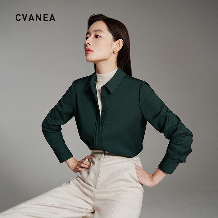 CV ' 高级定制轻奢女装【新客体验价】100%精纺羊毛经典百搭衬衫女