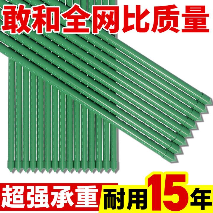【苏塑】包塑钢管园艺支架豆角黄瓜爬藤支撑杆植物番茄固定爬藤架