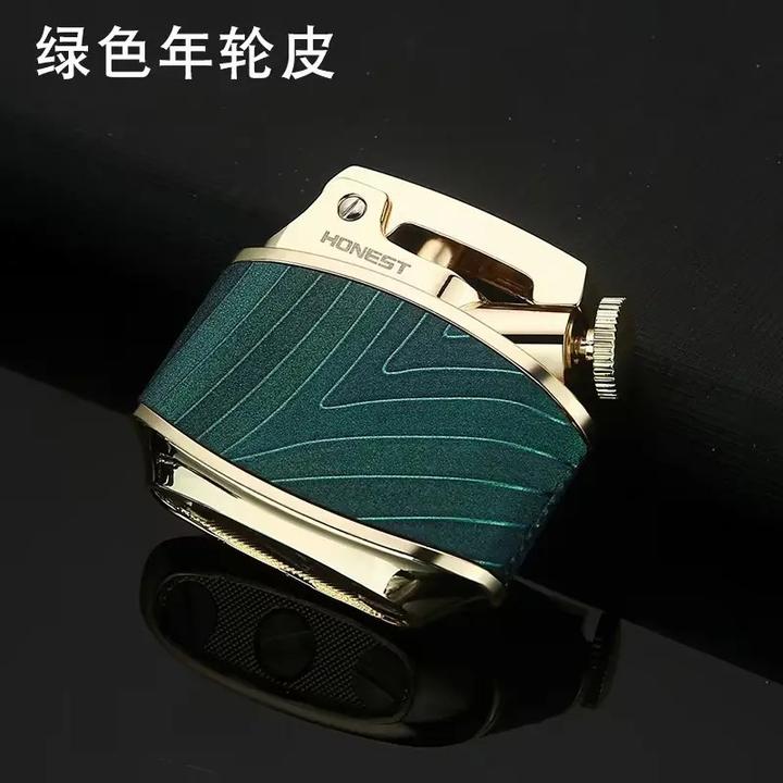 复古砂轮按压弹射打火机商务适用高端大气