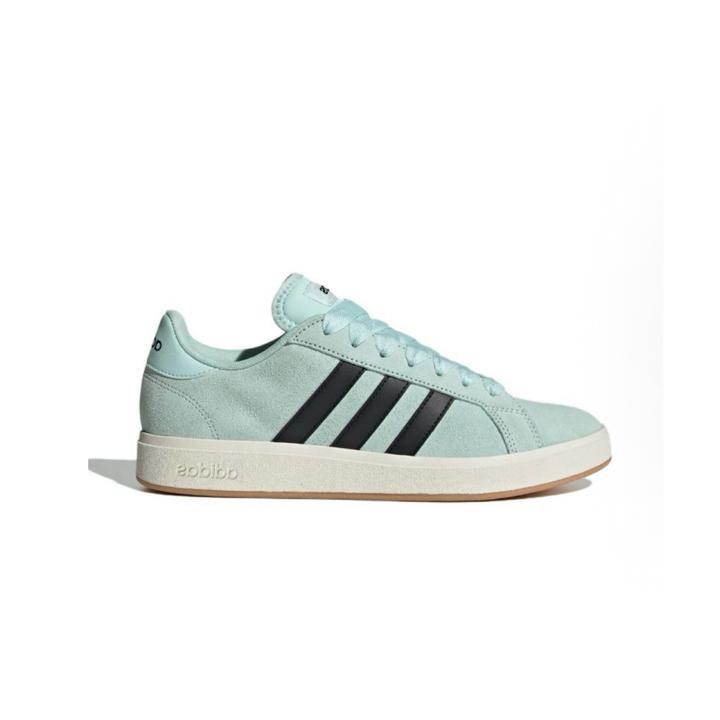 流光风 阿迪达斯「面包鞋」GRAND COURT BASE 00s低帮板鞋 JR7077