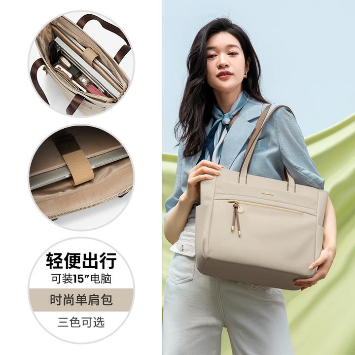 GOLF/高尔夫休闲电脑包女款爆款2025新款单肩包托特包百搭手提包