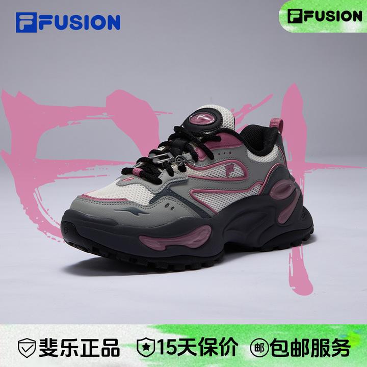 斐乐潮牌【厚底软糖】流光风早秋网面百搭时尚增高老爹鞋T12W521013
