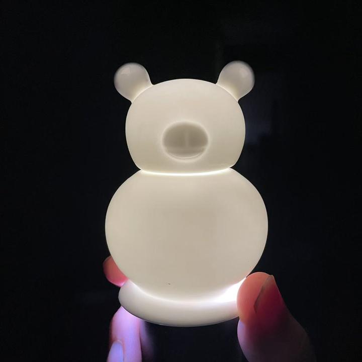 A676⑧】小熊牙签筒1只唐山骨瓷家用餐具