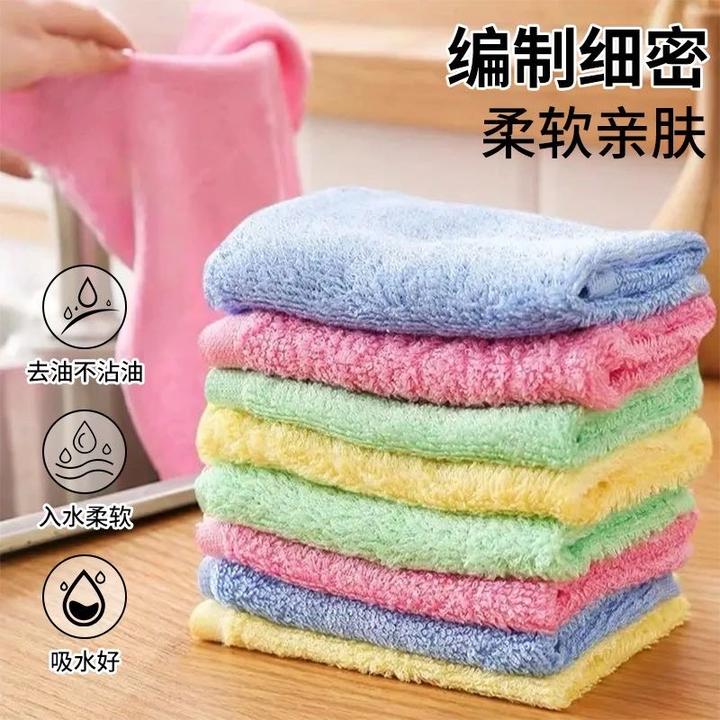【正品】5A级抗菌不沾油洗碗布擦桌玻璃厨房家政新一代洗碗布柔软