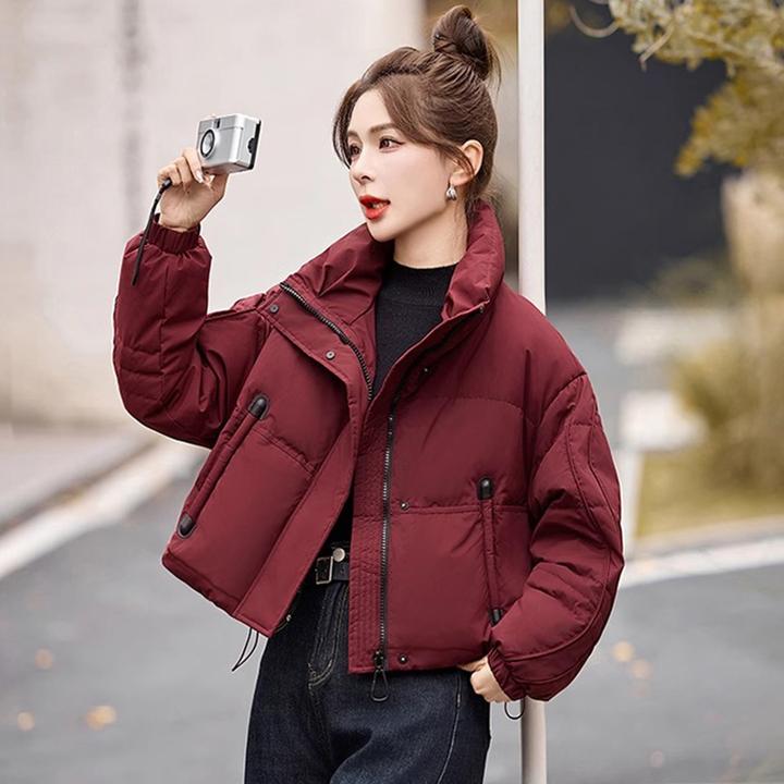 九江羽绒棉服冬2025新款小个子短款时尚品牌轻薄嘉兴洋气爆款外套