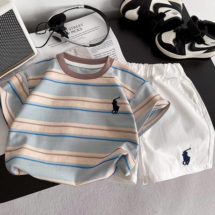 休闲风夏季短裤中性男休闲裤裤子速干薄款夏装男童套装百搭时尚