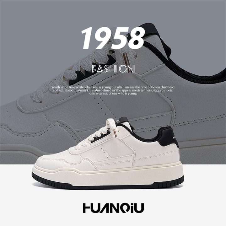环球厚底潮鞋子男款2025秋季新款干净感痞帅男鞋百搭增高休闲板鞋