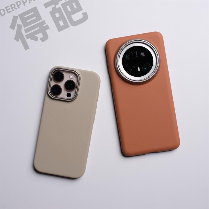 得葩极简微水泥磨砂苹果16promax磁吸手机壳iphone15轻薄14/13/12