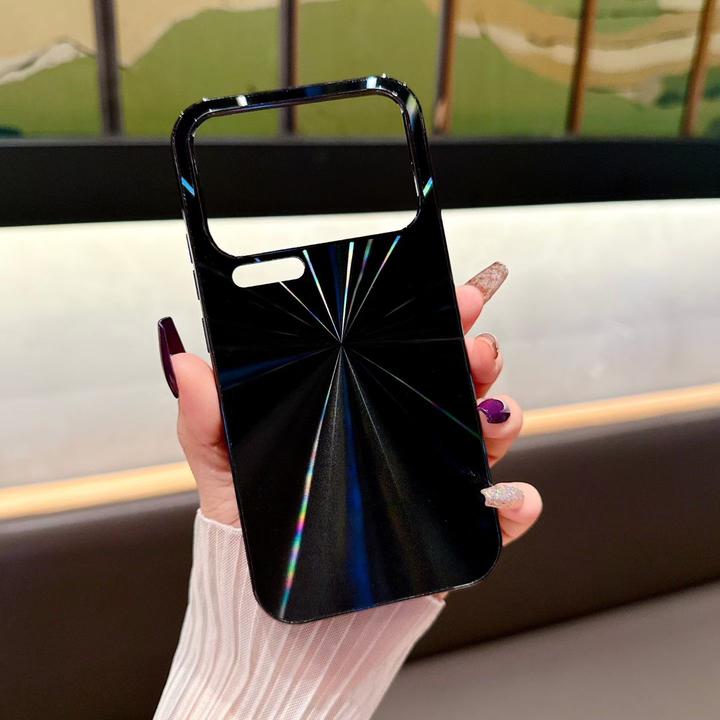 镭射CD纹适用小米17promax手机壳新款电镀17pro侧防滑条15pro防摔