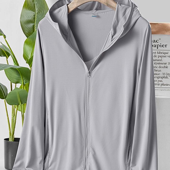 U家同款户外情侣皮肤衣男女防晒衣防紫外线冰丝夏季网眼防晒衣