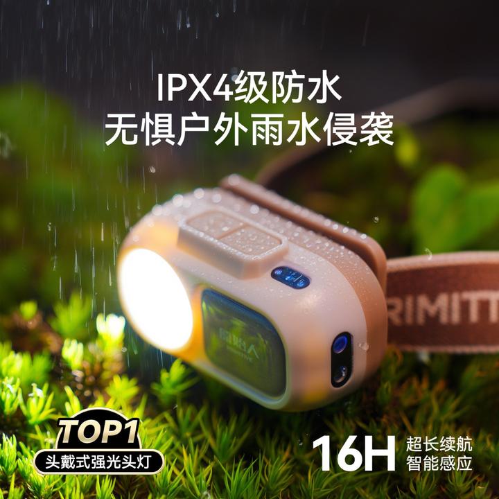 【原始人破晓头灯】2025新款强光超亮头戴式长续航登山夜钓鱼赶海