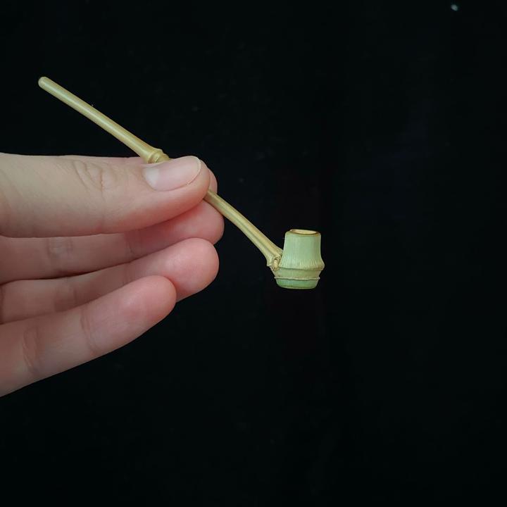 陈化竹枝手工烟斗随机发货（粗中细备注）