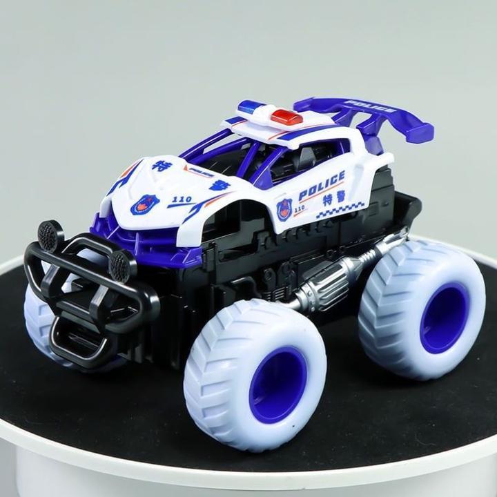 玩具男孩轮惯性车类大回力小汽车怪兽警车宝宝巴士救援队卡车四驱