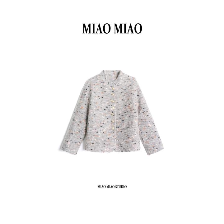 【瑞舒】徐淼淼小香风马海毛羊毛90鹅绒冬季穿搭鹅绒服XP1771