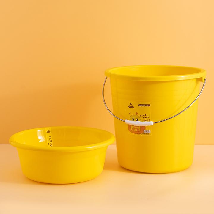 家用加厚多色耐摔多功能手提塑料桶大号储水桶洗衣桶泡脚洗车桶大
