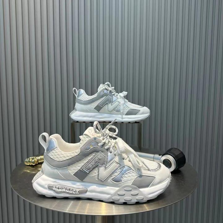 2025年夏季新款男鞋网面男鞋时尚老爹鞋童鞋百搭休闲鞋透气潮鞋N