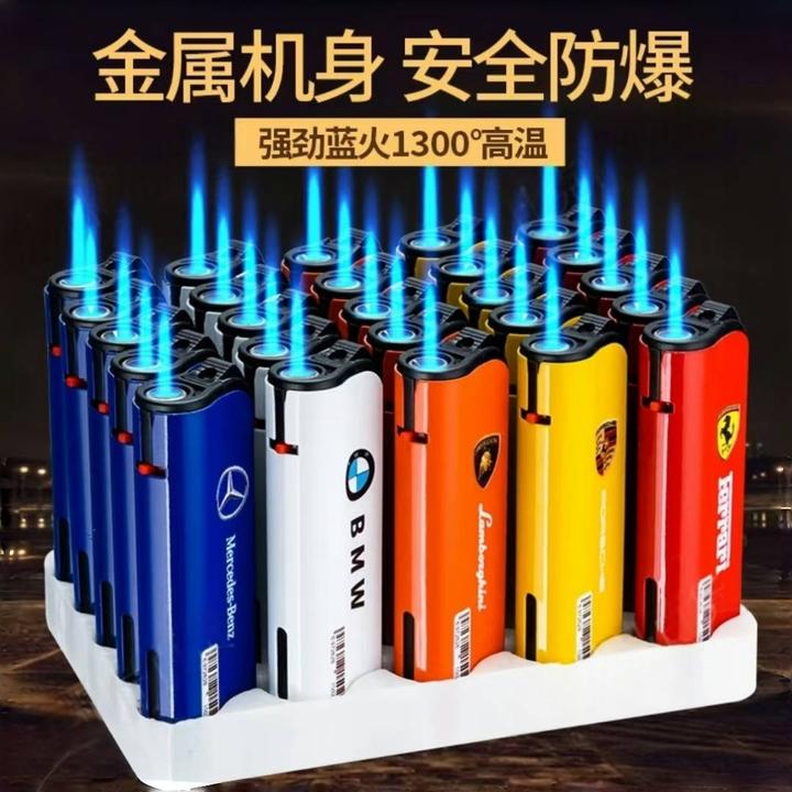 新款火柴充气金属防风进口批发网红迷你高级防风打火机正品打火机