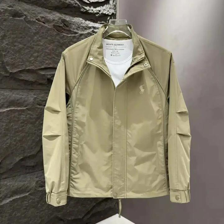 欧洲站工装上衣男款春秋季户外运动休闲宽松简约百搭夹克外套潮流