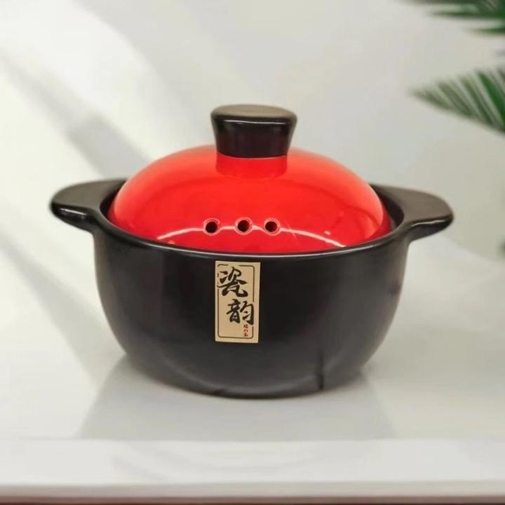 【2升】砂锅家用炖锅汤锅煲汤高颜值煤气灶明火煲汤锂瓷电陶炉煮锅